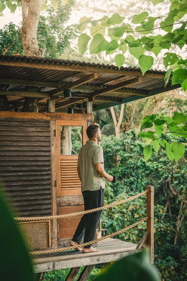 Bird Hills Bamboo House Villa Karangasem Exterior foto
